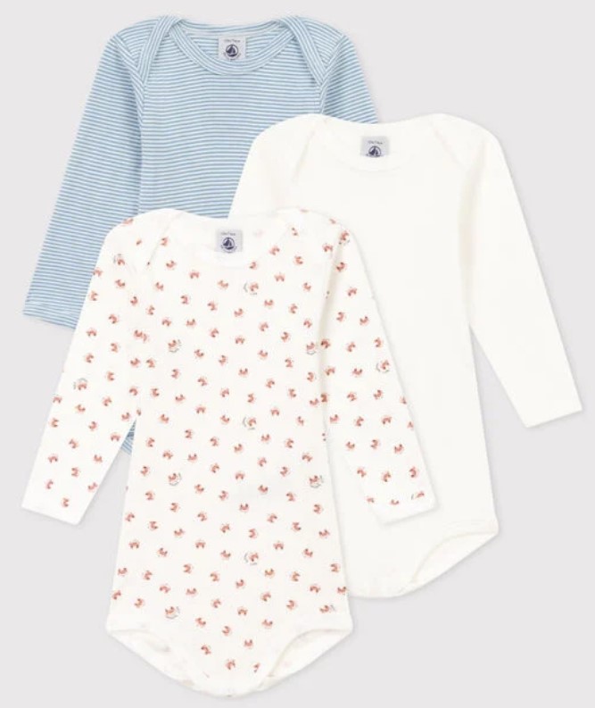 3 bodies petit bateau hot sale