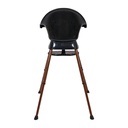 Quax - Chaise Bébé Evolutive Ultimo 3 Luxe - Noir-Châtaignier