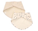 Koeka - Bandana bavoir pack de 2 - Lugo - Off White