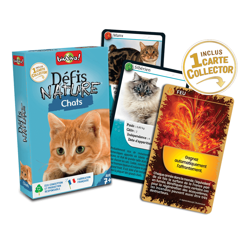 Bioviva! - Défis Nature - Chats - 7 ans et +