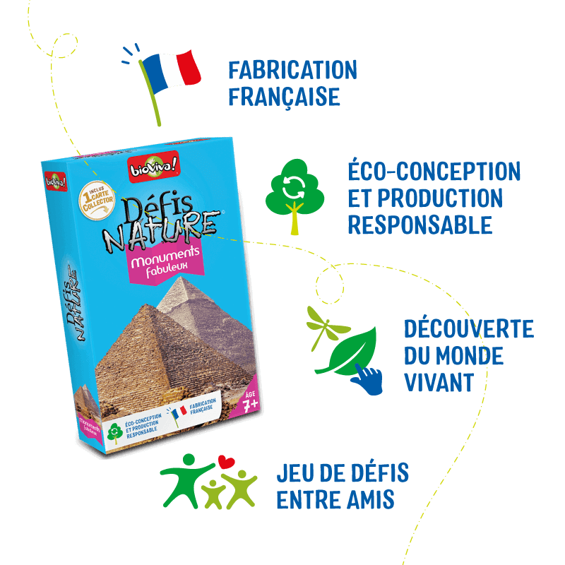 Bioviva! - Défis Nature - Monuments Fabuleux - 7 ans et +