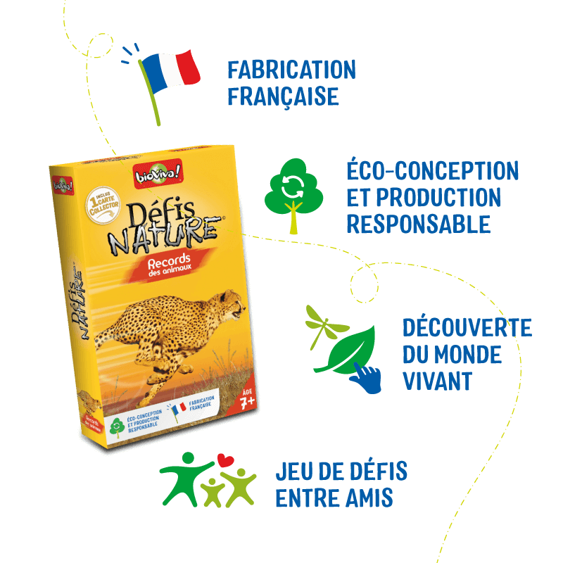 Bioviva! - Défis Nature - Record des Animaux - 7 ans et +