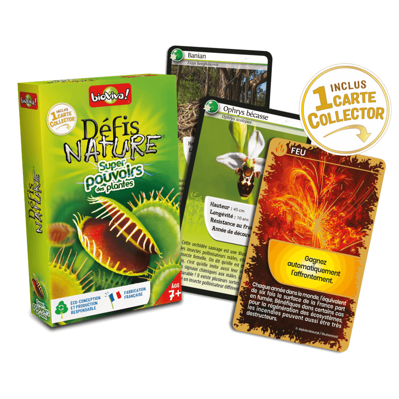 Bioviva! - Défis Nature - Super Pouvoirs des Plantes - 7 ans et +