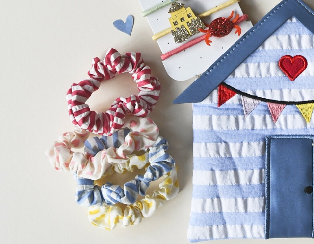 Rockahula - Lot de 4 chouchous - Vintage Seaside Scrunchie Set