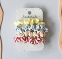 Rockahula - Lot de 4 chouchous - Vintage Seaside Scrunchie Set