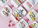 Rockahula - Lot de 4 pinces à cheveux - Vintage Rainbow Fabric Clip