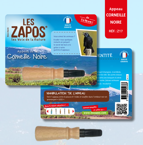 Les Zapos - Appeau Corneille Noire