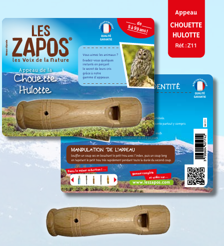 Les Zapos - Appeau Chouette Hulotte