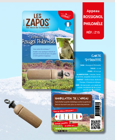 Les Zapos - Appeau Rossignol Philomène