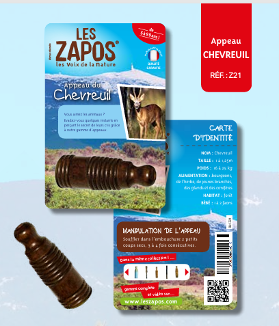 Les Zapos - Appeau Chevreuil