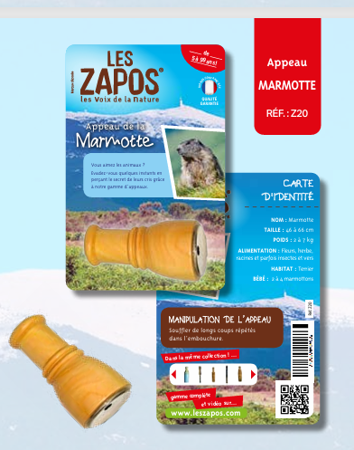 Les Zapos - Appeau Marmotte