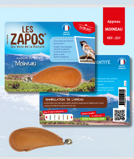Les Zapos - Appeau Moineau