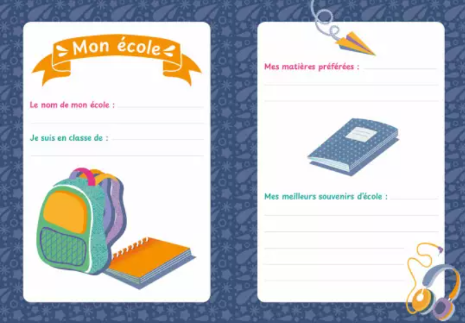 Auzou - Mon carnet d’amitié