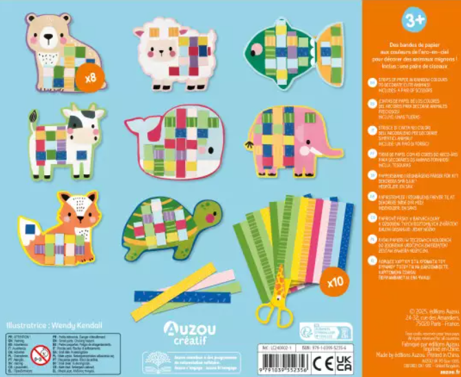 Auzou - Mon coffret d'artiste - Je découpe et je crée