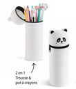Back2Fun - Trousse silicone Little Pets - Panda