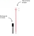 Back2Fun - Porte-mines Bunny - Blanc