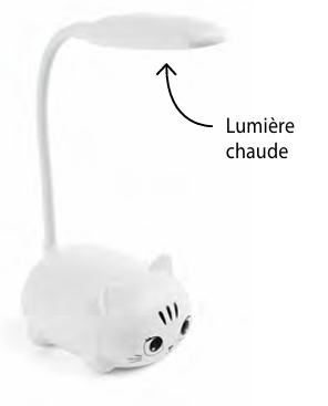 Back2Fun - Lampe Led Night Kitty - Rose