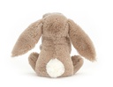 Jellycat - Doudou lapin beige fleurie -