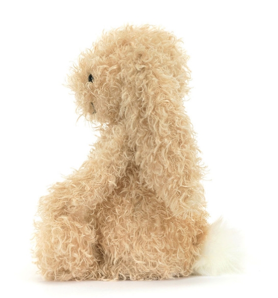 Jellycat - Doudou Lapin Crème Bouclé