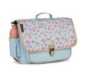 Caramel &amp; Cie - Cartable moyen - Liberty Bleu