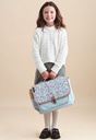 Caramel &amp; Cie - Cartable moyen - Liberty Bleu