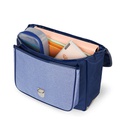 Caramel &amp; Cie - Cartable moyen - Noeud Pailletté Marine