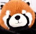 Podcoll - Peluche panda roux lesté - 40 cm