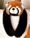 Podcoll - Peluche panda roux lesté - 40 cm