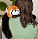Podcoll - Peluche panda roux lesté - 40 cm