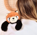 Podcoll - panda roux en peluche magnétique - 30 cm