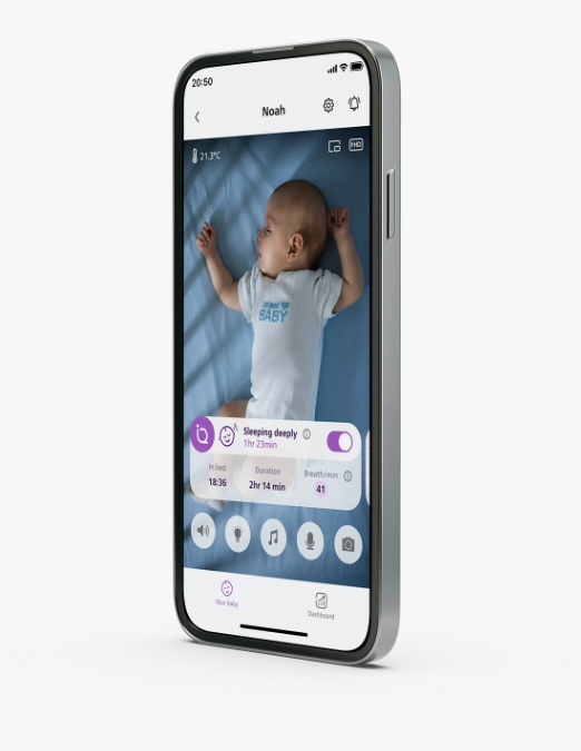 Avent - Babyphone Premium Connected SenseIQ - SCD971/26