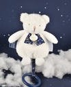 Doudou et Compagnie - Boite à musique luminescente ours - 17 cm - Clair de Lune