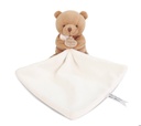 Doudou et Compagnie - Doudou mouchoir- Mon petit ourson - 10 cm