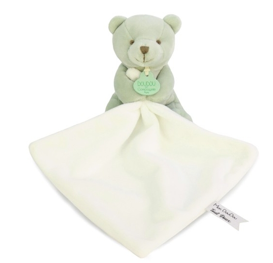 Doudou et Compagnie - Doudou mouchoir- Mon petit ourson - 10 cm