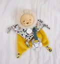 Doudou et Compagnie - Doudou attache sucette Lion - 20 cm