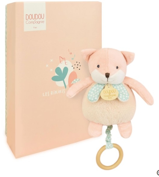 Doudou et Compagnie - Boite à musique bébé - 20 cm