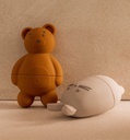LIEWOOD - Lot de 2 jeux de bain en silicone - Duncan - Sandy/Mustard Mix