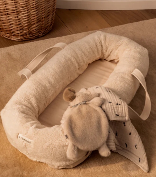 LIEWOOD - Lot de 2 langes Lewis Muslin - Mini Whale/Sandy