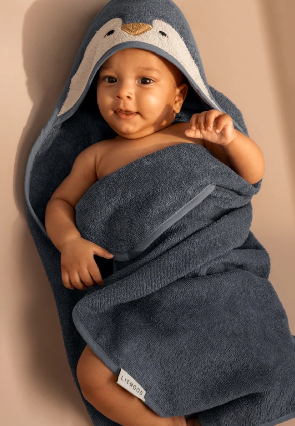 LIEWOOD - Cape de bain Albert - Pingouin