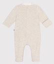 Petit Bateau - Pyjama en velours bébé