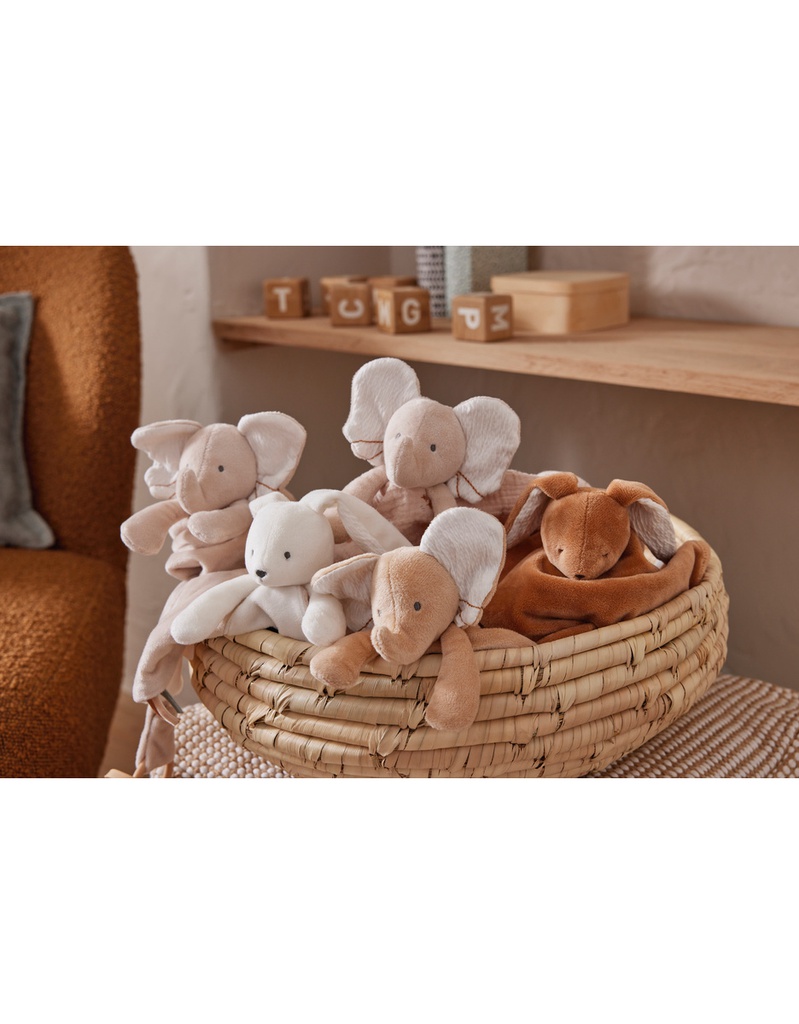 Noukie's - Doudou éléphant Bali