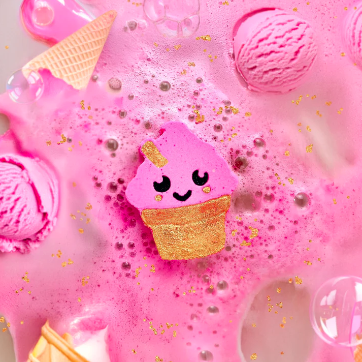 Get Fresh Cosmetics - Bombe de bain - Fizzy Rascal - Isla the Ice cream