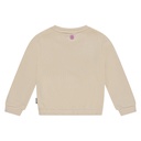 STAINS &amp; STORIES - Sweatshirt beige à motifs - Fille