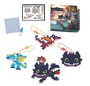 DJECO - 400 Perles bois Arc-en-ciel - 4 à 8 ans