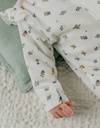 Noukie's - Pyjama jungle en velours - Beige