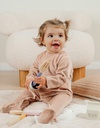 Noukie's - Pyjama jungle en velours - Beige