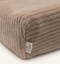 Jollein - Housse Matelas à Langer - Cloudy Rib - Milky Coffee