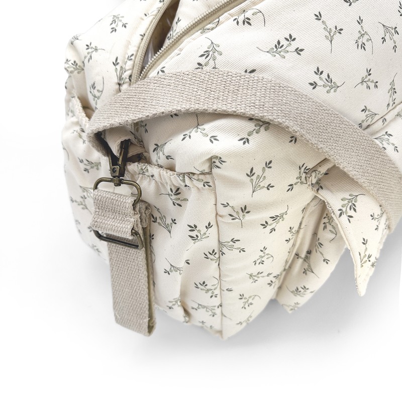 Babyshower - Sac à langer poussette Camila - Olive Bloom