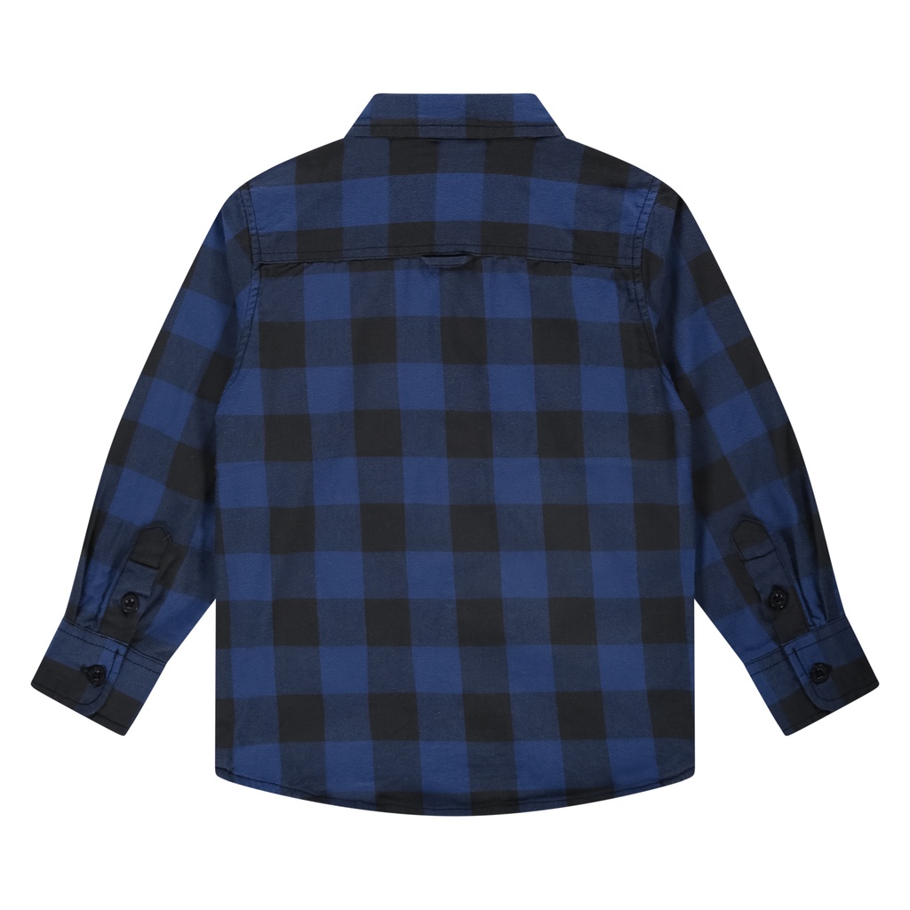 STAINS &amp; STORIES - Chemise bleue à carreaux - Garçon