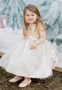 Great Pretenders - Robe brillante dorée - 3/4 ans